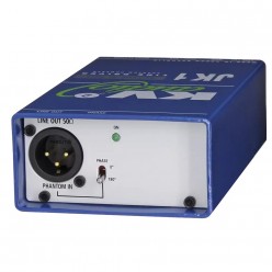 KV2 Audio JK1 Aktywny DiBox z wzmacniaczem linii.